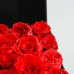 Only rose Eternal Flower Gift Box/Red Ecuadorian Roses Box/Birthday Gift-red