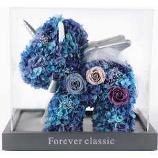 Unicorn Rose Gift Box - Eternal Floral Arrangement for Weddings/Anniversaries/Valentines